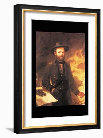 Ulysses Simpson Grant-null-Framed Art Print