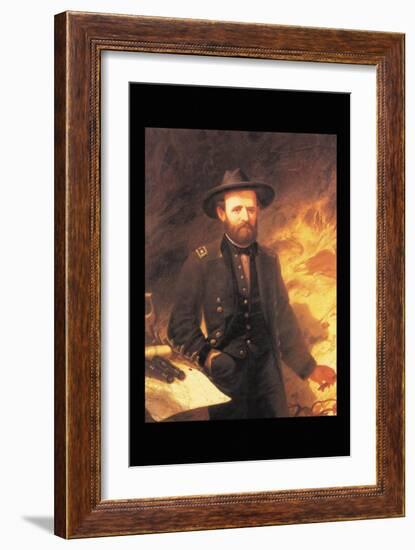 Ulysses Simpson Grant-null-Framed Art Print