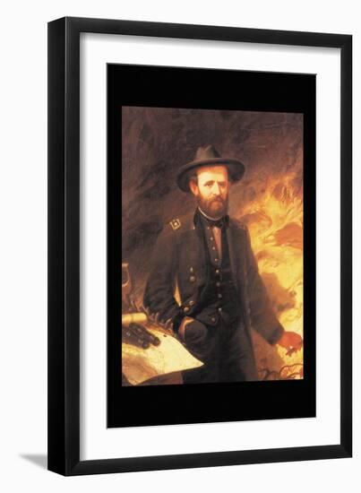 Ulysses Simpson Grant-null-Framed Art Print
