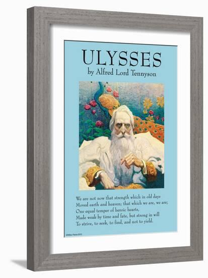 Ulysses-null-Framed Art Print