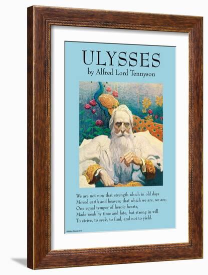 Ulysses-null-Framed Art Print