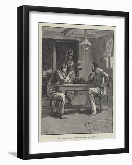 Uma, or the Beach of Falesa-Gordon Frederick Browne-Framed Giclee Print