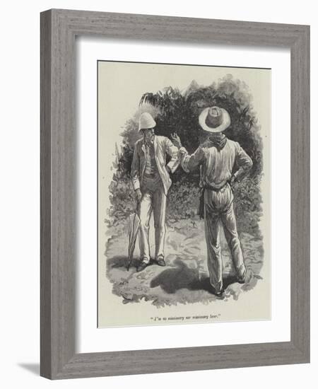 Uma, or the Beach of Falesa-Gordon Frederick Browne-Framed Giclee Print