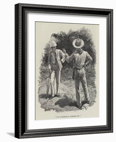 Uma, or the Beach of Falesa-Gordon Frederick Browne-Framed Giclee Print