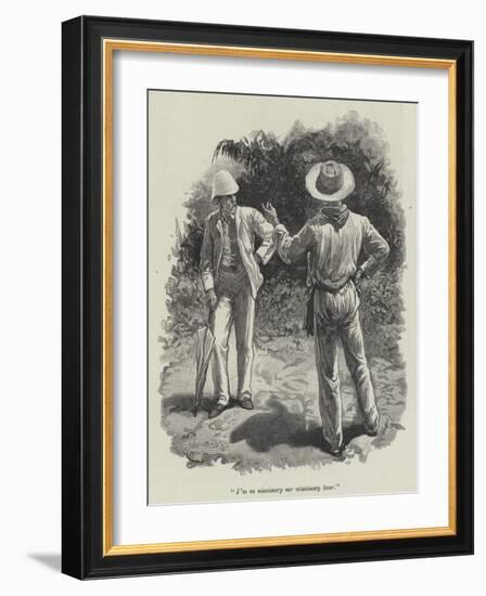 Uma, or the Beach of Falesa-Gordon Frederick Browne-Framed Giclee Print