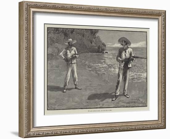 Uma, or the Beach of Falesa-Gordon Frederick Browne-Framed Giclee Print