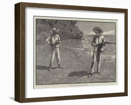 Uma, or the Beach of Falesa-Gordon Frederick Browne-Framed Giclee Print