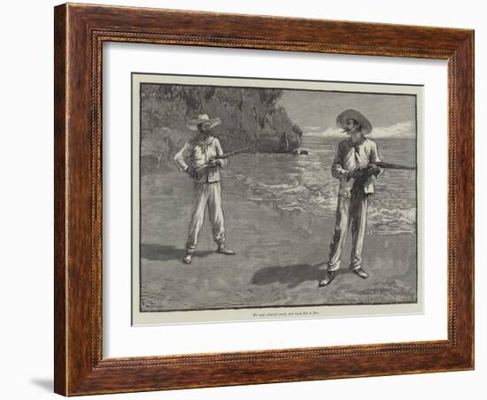 Uma, or the Beach of Falesa-Gordon Frederick Browne-Framed Giclee Print