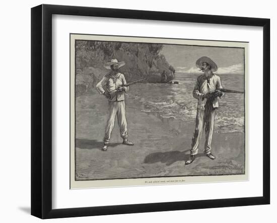 Uma, or the Beach of Falesa-Gordon Frederick Browne-Framed Giclee Print