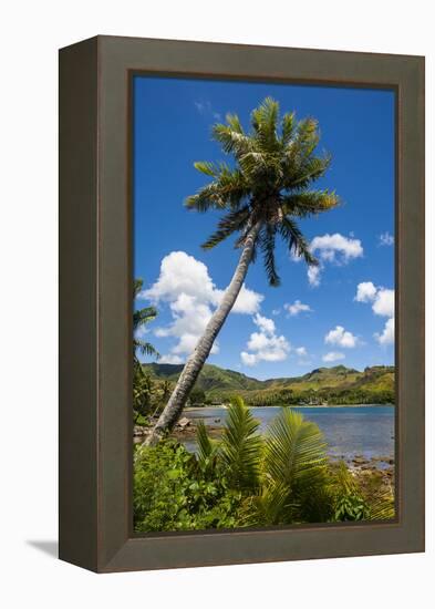 Umatac Bay, Guam, Us Territory, Central Pacific-Michael Runkel-Framed Premier Image Canvas