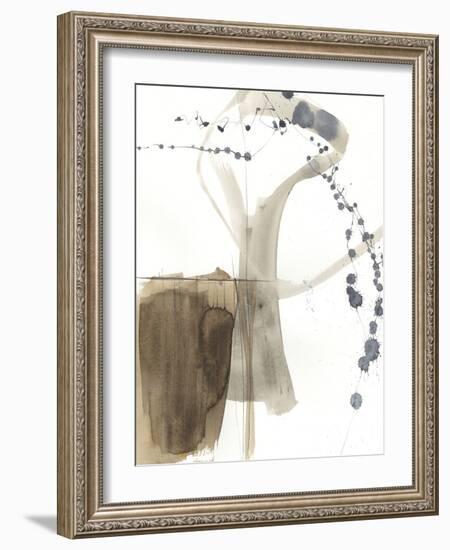 Umber Connection I-Jennifer Goldberger-Framed Art Print