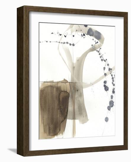 Umber Connection I-Jennifer Goldberger-Framed Art Print