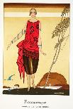 Istar-Sahar Oriental Style Dress from Molyneux, 1919-21 (Pochoir Print)-Umberto Brunelleschi-Giclee Print