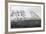 Umberto Nobile's Hangar, Base of the Airship 'Italia, Kongsfjorden, Spitzbergen, Norway, 1929-null-Framed Photographic Print