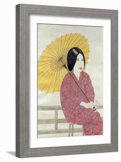 Umbrella, 1996-Alan Byrne-Framed Giclee Print