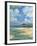 Umbrella Beachscape I-Paul Brent-Framed Art Print