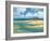 Umbrella Beachscape IV-Paul Brent-Framed Art Print