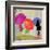 Umbrella Girls-Andrew Michaels-Framed Art Print