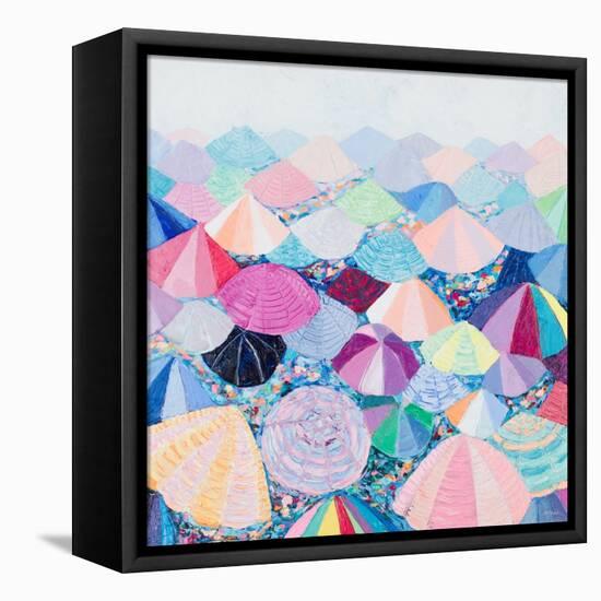 Umbrella Nation-Ann Marie Coolick-Framed Stretched Canvas