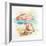 Umbrella on the Beach II-Patricia Pinto-Framed Art Print