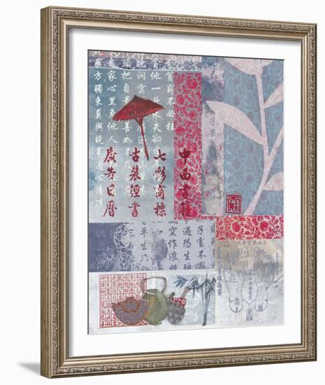 Umbrella-Helene Druvert-Framed Art Print