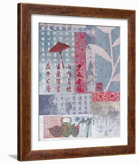 Umbrella-Helene Druvert-Framed Art Print