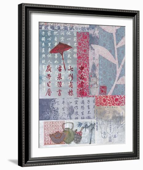 Umbrella-Helene Druvert-Framed Art Print