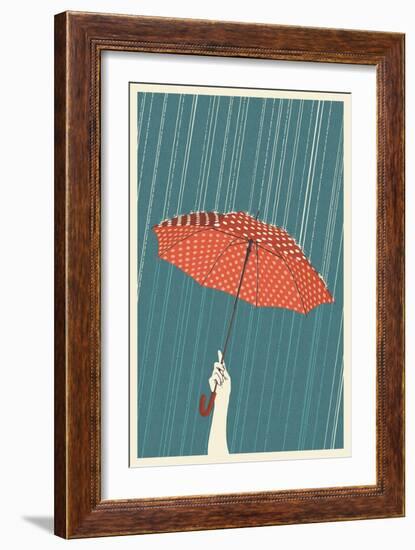 Umbrella-Lantern Press-Framed Art Print