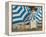 Umbrellas and Beach Hut, Jesolo, Venetian Lagoon, Veneto, Italy, Europe-James Emmerson-Framed Premier Image Canvas