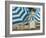 Umbrellas and Beach Hut, Jesolo, Venetian Lagoon, Veneto, Italy, Europe-James Emmerson-Framed Photographic Print