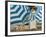 Umbrellas and Beach Hut, Jesolo, Venetian Lagoon, Veneto, Italy, Europe-James Emmerson-Framed Photographic Print