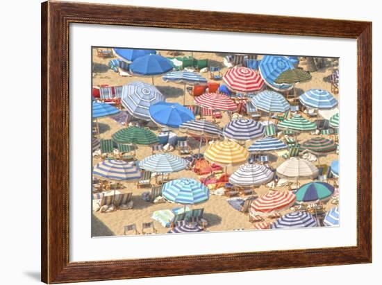 Umbrellas I-null-Framed Art Print