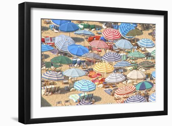 Umbrellas I-null-Framed Art Print