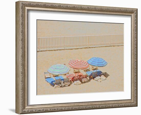 Umbrellas III-null-Framed Art Print