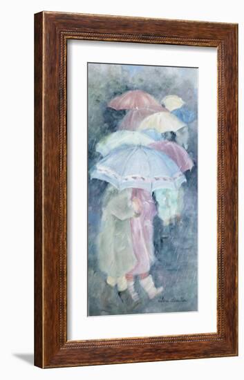 Umbrellas-Hélène Léveillée-Framed Art Print