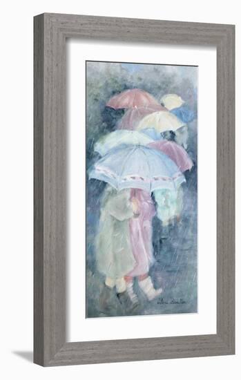 Umbrellas-Hélène Léveillée-Framed Art Print