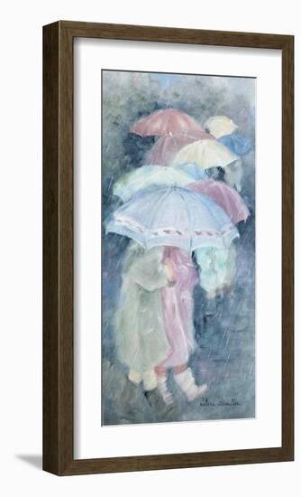 Umbrellas-Hélène Léveillée-Framed Art Print