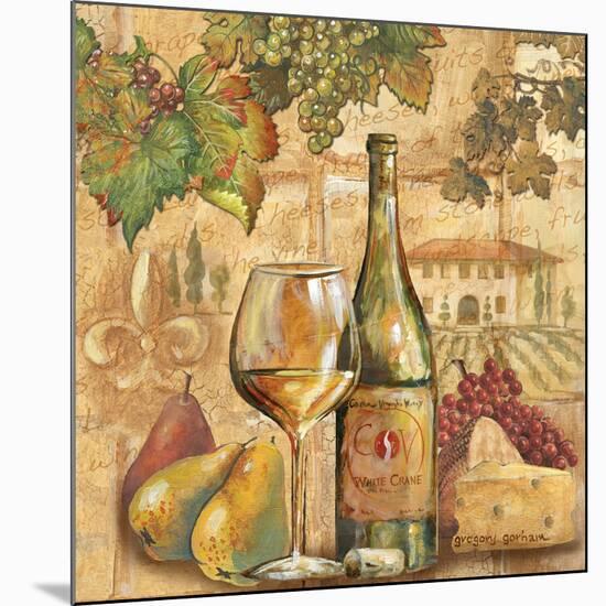 Umbrian Beauty - Wine-Gregory Gorham-Mounted Premium Giclee Print