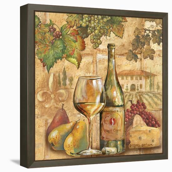 Umbrian Beauty - Wine-Gregory Gorham-Framed Stretched Canvas