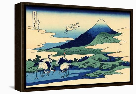 Umegawa in Sagami Province, c.1830-Katsushika Hokusai-Framed Premier Image Canvas