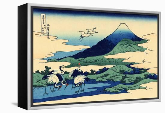 Umegawa in Sagami Province, c.1830-Katsushika Hokusai-Framed Premier Image Canvas