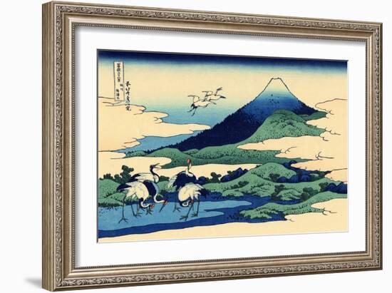 Umegawa in Sagami Province, c.1830-Katsushika Hokusai-Framed Giclee Print