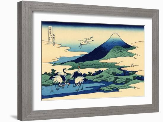 Umegawa in Sagami Province, c.1830-Katsushika Hokusai-Framed Giclee Print