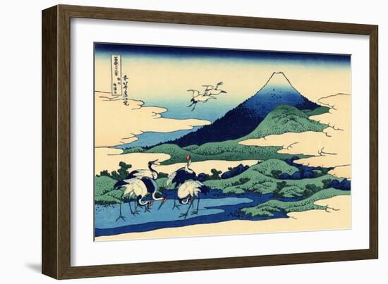 Umegawa in Sagami Province, c.1830-Katsushika Hokusai-Framed Giclee Print