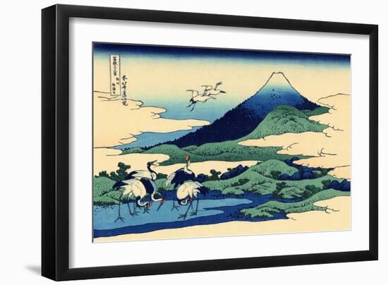 Umegawa in Sagami Province, c.1830-Katsushika Hokusai-Framed Giclee Print