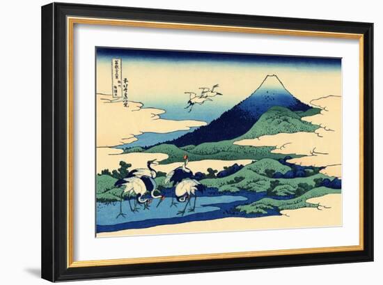 Umegawa in Sagami Province, c.1830-Katsushika Hokusai-Framed Giclee Print