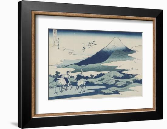 Umezawa Manor in Sagami Province-Katsushika Hokusai-Framed Art Print