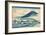 Umezawa Manor in Sagami Province-Katsushika Hokusai-Framed Premium Giclee Print