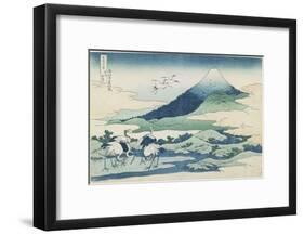 Umezawa Village in Sagami Province, 1831-1834-Katsushika Hokusai-Framed Giclee Print