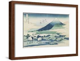 Umezawa Village in Sagami Province, 1831-1834-Katsushika Hokusai-Framed Giclee Print